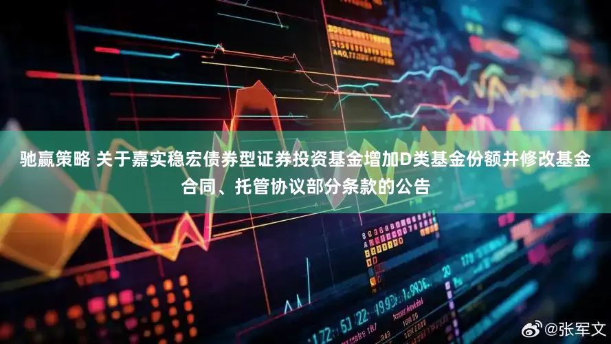 驰赢策略 关于嘉实稳宏债券型证券投资基金增加D类基金份额并修改基金合同、托管协议部分条款的公告