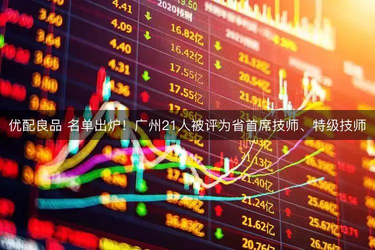 优配良品 名单出炉！广州21人被评为省首席技师、特级技师